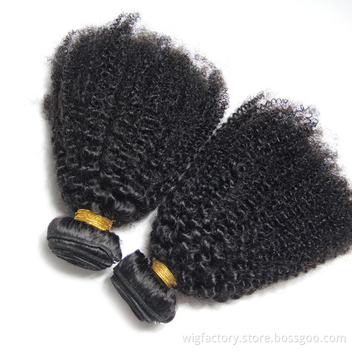 Wholesale 100% Indian hair bundles, natural color raw cuticle Indian  hair 10a grade,customize logo human hair bundles afro curl